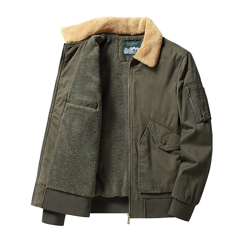 West Louis Fleece Windproof Tactical Military Jacket